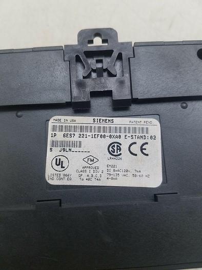 Used Siemens 6ES7 221-1EF00-0XA0 6ES7221-1EF00-0XA0 6ES72211EF000XA0, Missing door