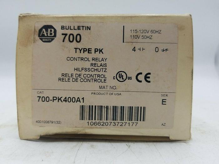 ALLEN BRADLEY 700-PK400A1 SER. E