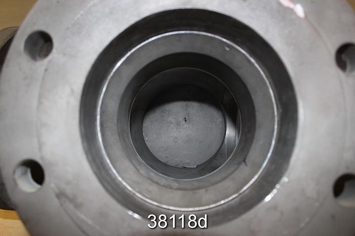 Unused Neles Jamesbury 6" Air Operated 3-Way Ball Valve #38118