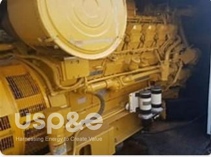 Used 1.5 MW 2000 Used Caterpillar 3512B Diesel Generator Sets