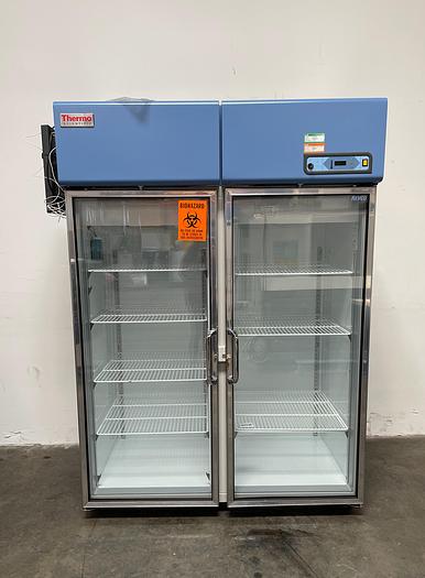 Used Thermo Scientific Revco RGL5004A Lab Refrigerator +4°C Glass Door 51.1 Cu Ft