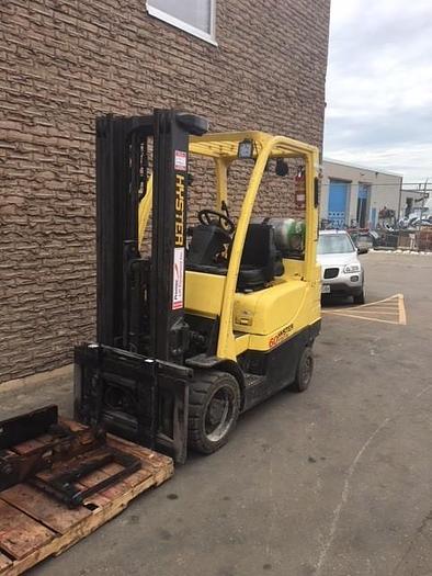 Used SOLD – 2005 Hyster S60FT | CSA-Certified | 6,000 lb | Propane Solid Tire Forklift | Delivered to Brampton ON