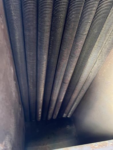 Used Heat Exchanger, Air, 2,528 SF, 550 deg F, Cain Industries #S744457