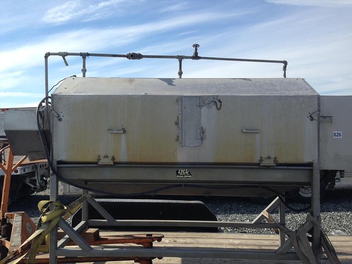 Used Peeler, Scrubber, Lyco, (9) Rollers, Hydraulic, 15 HP #A740688