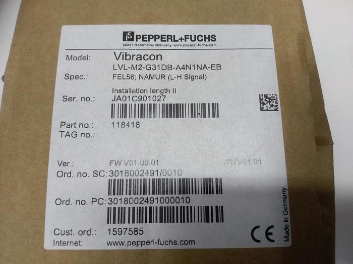 Vibracon LVL-M2-G31DB-A4N1NA-EB, Pepperl und Fuchs, Eex, neu