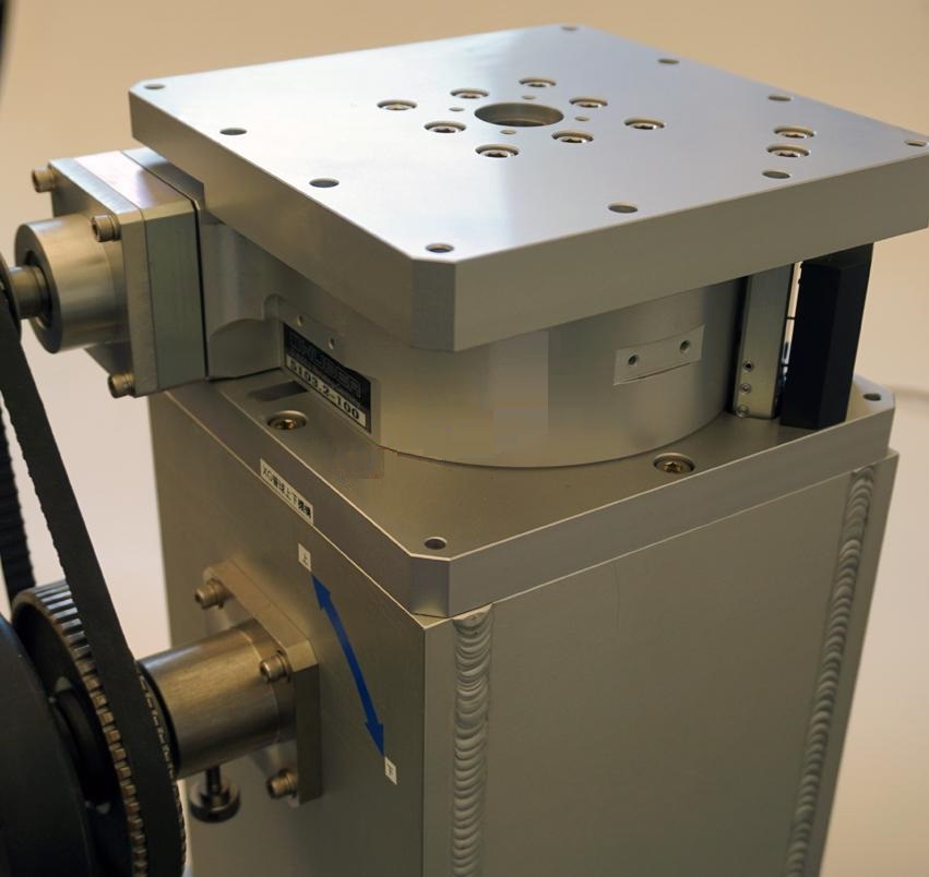 Used Huber GmbH 5103.1-100 Z axis stage