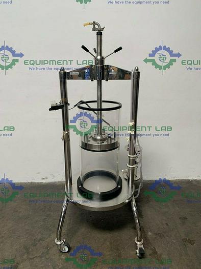 Used Millipore QuikScale GAP 350x800 74 L Chromatography Column w/ Column Bubble Trap