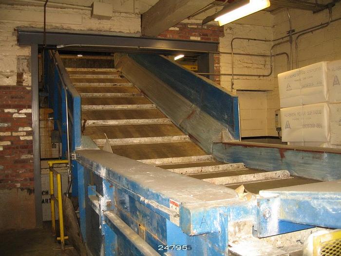 Used Gl&V BARRACUDA 3140 Barracuda Pulper With 14' Vat, Gear Drive, Bale Conveyor #24795