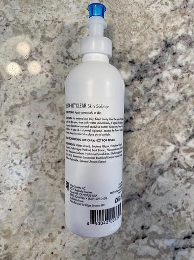 Edge Systems Beta-HD Clear Hydrafacial Solution