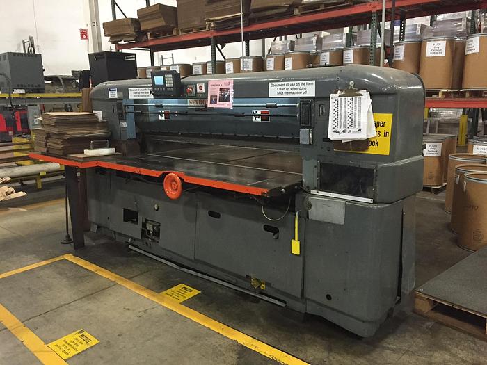 Used 85" (2.15M) SEYBOLD CUTTER REBUILT 2017