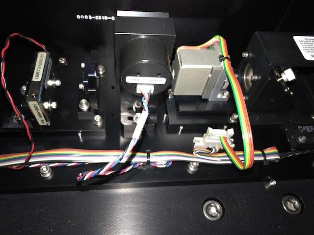 Used Newwave Research Accuscribe 2150 Laser Scribe System - Auto production model