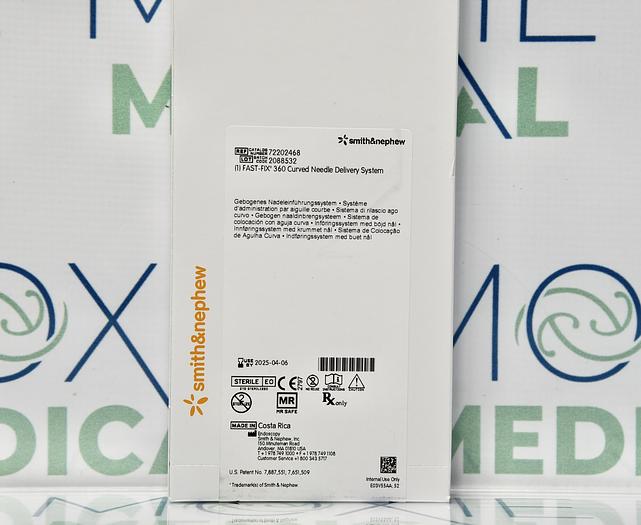 SMITH & NEPHEW 72202468 FAST-FIX 360 CURVED NEEDLE DELIVERY SYSTEM, IN-DATE