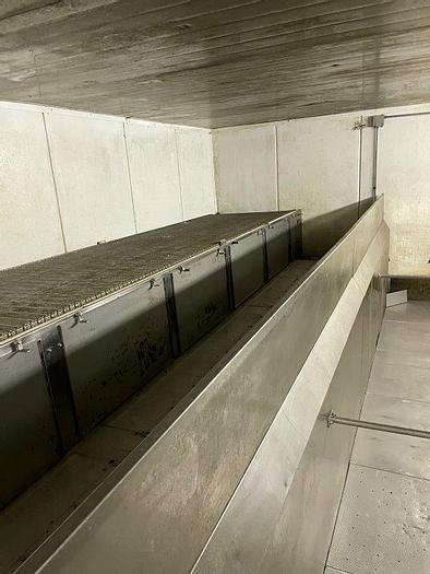 Used Advanced Systems Tray IQF Fluidized Tunnel Freezer, Md #586