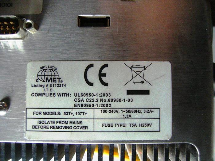 Used Labeler, Pressure Sensitive, Universal, Mdl L60, 12" #S740368