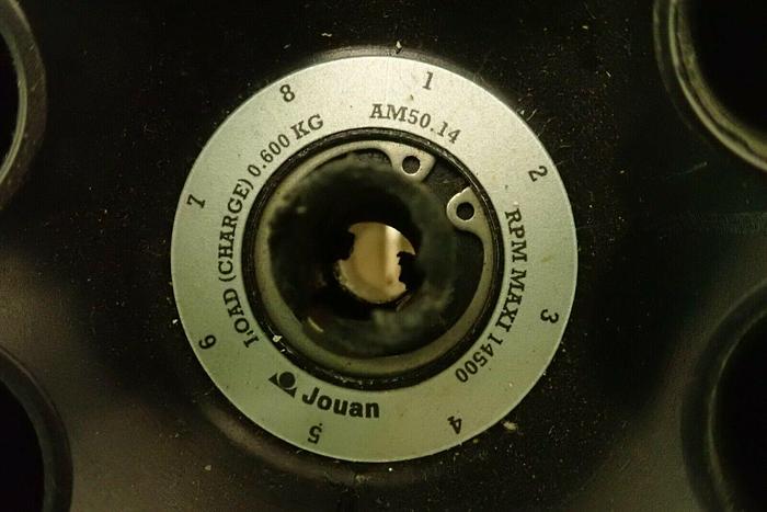 Used Jouan AM50.14 RPM Max 14500 8 Place Centrifuge Rotor