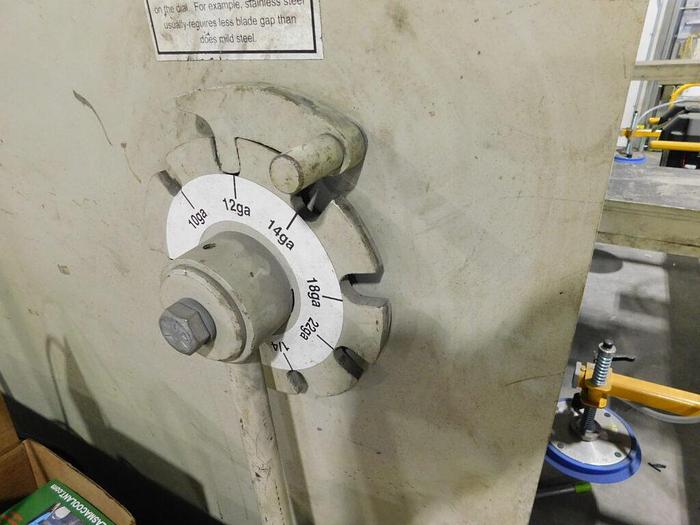 Used Accurshear Hydraulic Power Shear 0.25″Cap X 10Ft