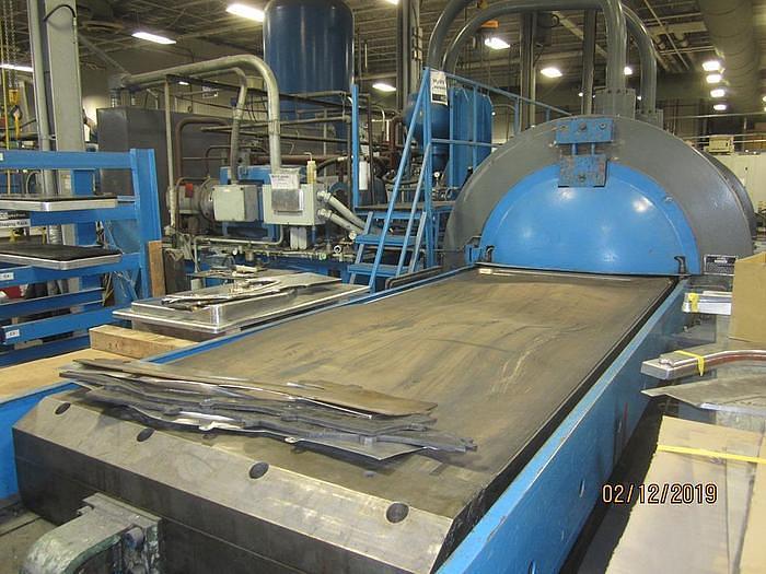 Used Verson Wheelon Fluid Cell Press 50 x 116