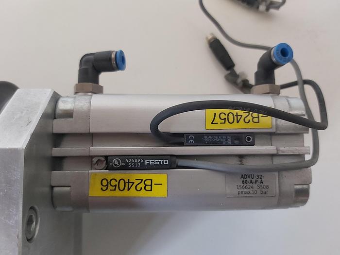 Gebraucht Zustellzylinder und Klemmung, Hub 60mm K3, Festo gebraucht-Top