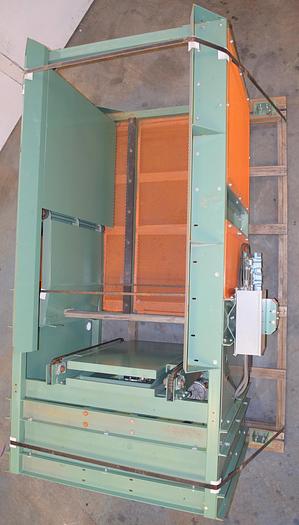 Unused Roach pallet de-stacker, pallet dispenser, pallet unstacker
