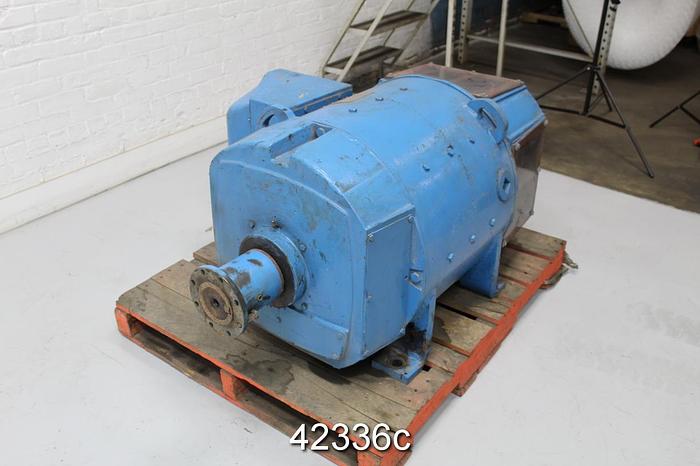 Used General Electric 5CD223PA021A002 DC Motor, 150 Hp, 1150/2000 Rpm, 500 Volts #42336