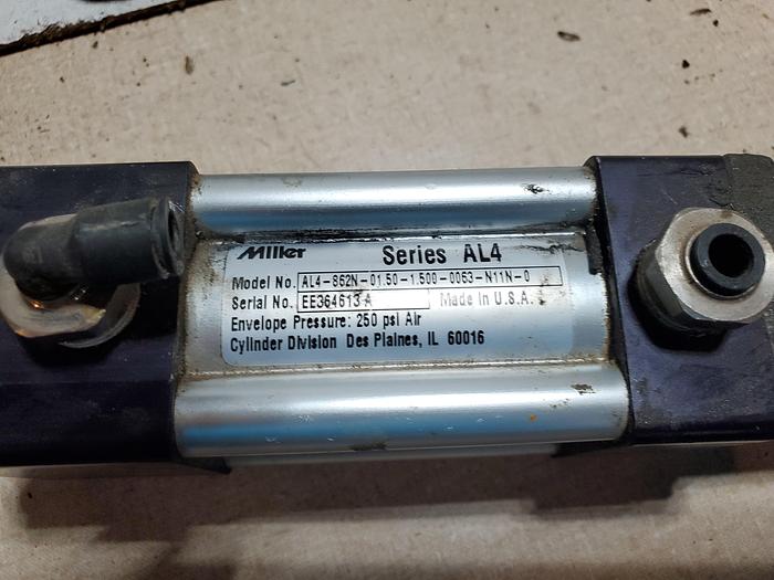 Used MILLER AL4-826N-01.50-1.500-0053 AIR PISTON 250PSI (BRA3)