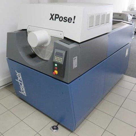 Used Lüscher Xpose 75 thermal CtP system 2003