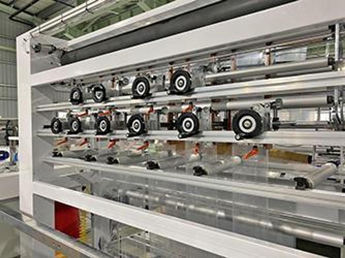 2026 Chovyting CW-1100BS5 High Speed Bottom Sealing Bag Making Machine