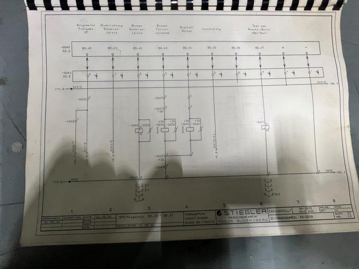 Used Stiegler US-S 800
