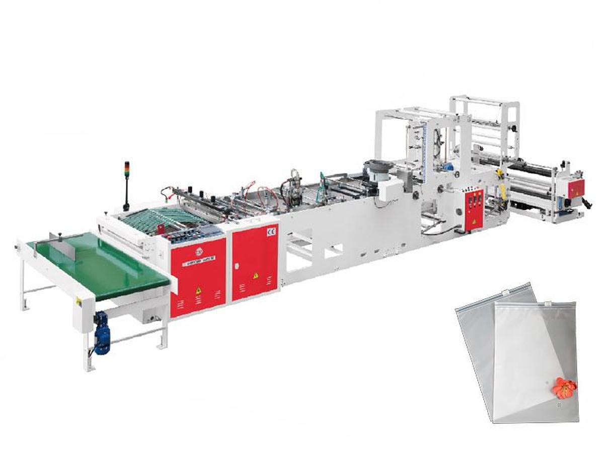 CW-800SBD+ZP Automatic Ziplock Bag Making Machine