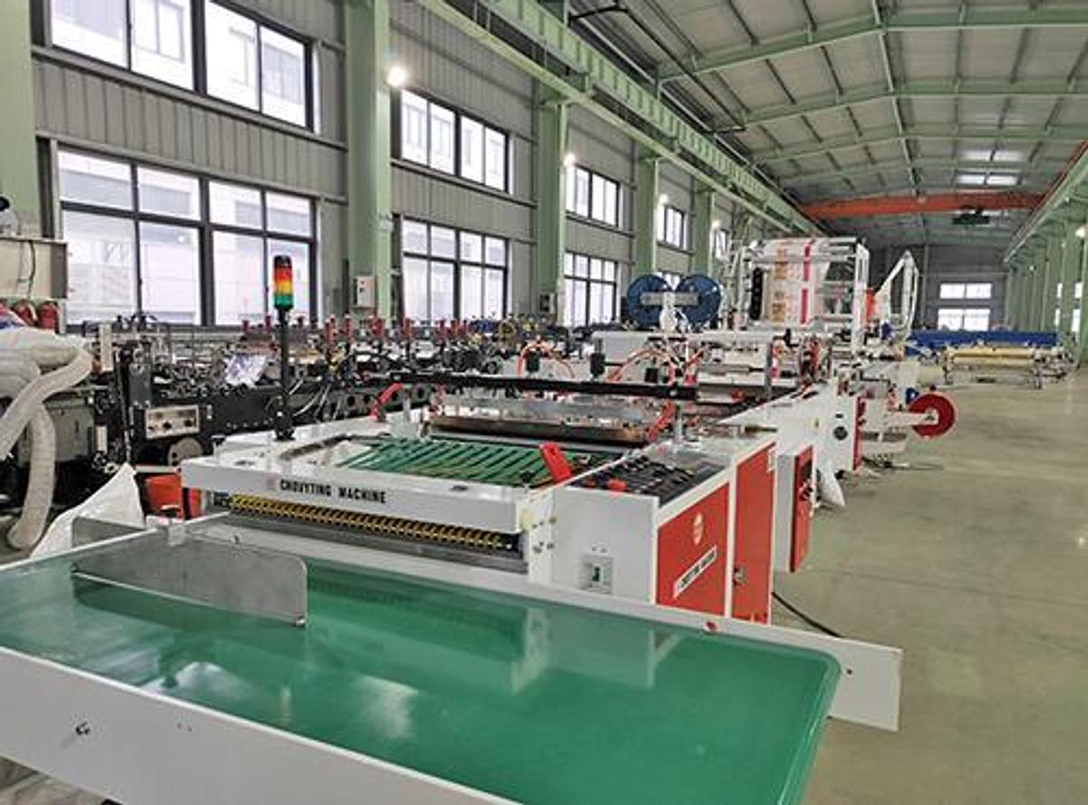 2026 Chovyting CW-800SP Fully Automatic Patch Handle Bag Making Machine