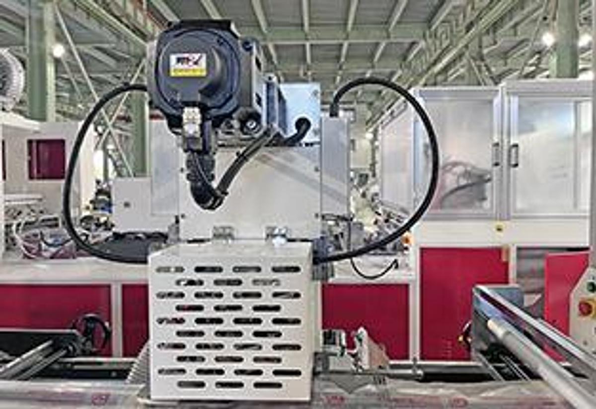 2026 Chovyting 800BFS META 500pcs/min Automatic High Speed Round Bottom Side Hot Sealing Plastic Wicket Bag Making Machine