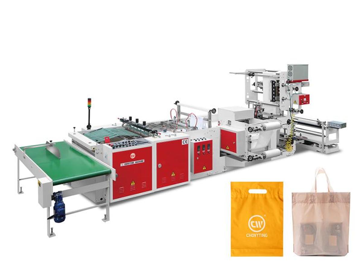CW-800LP Fully Automatic Soft Loop Handle Bag Making Machine