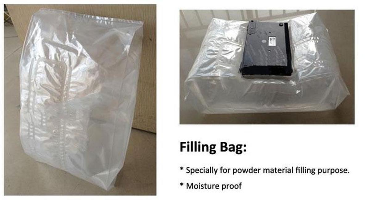 CW-600VPF Volledig automatische ventpoort vulmachine met zakkenmaker