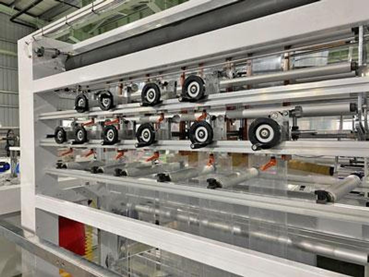 2026 Chovyting CW-1100BS5+AP High Speed Calendar Bag Making Machine