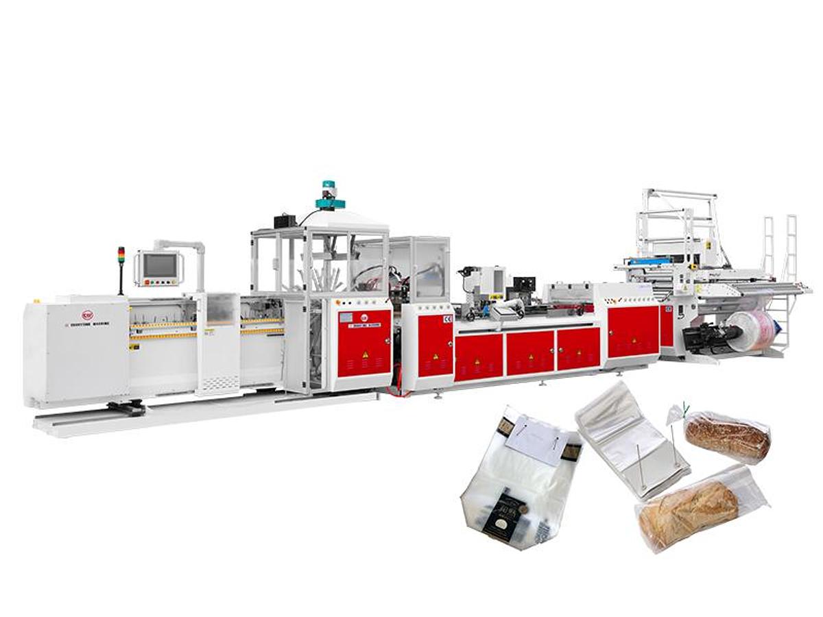 CW-800BFS Fully Automatic Servo Motor Drive Wicketer Bag Making Machine