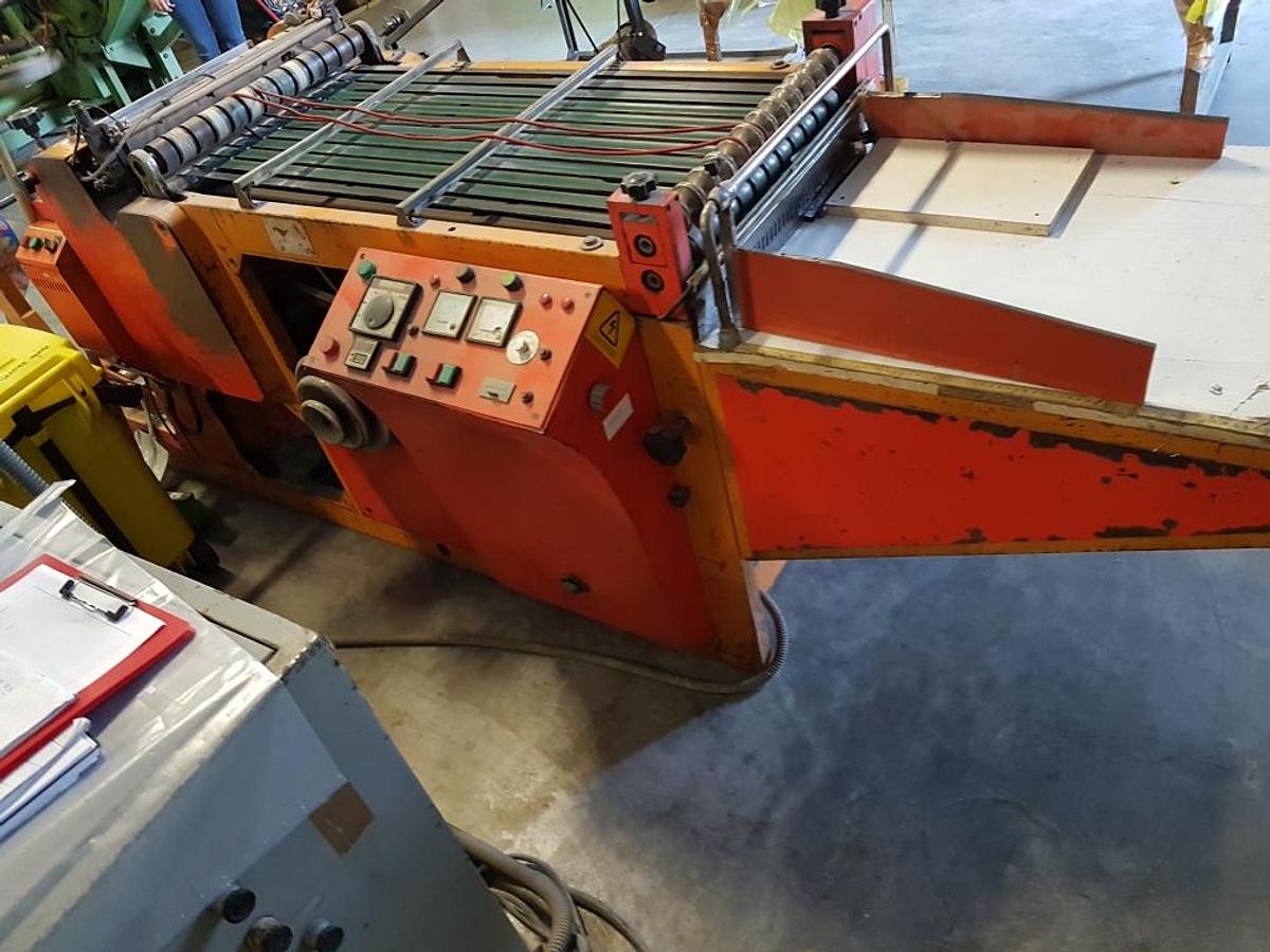 Used Öz-Mak universal bag cutting machine