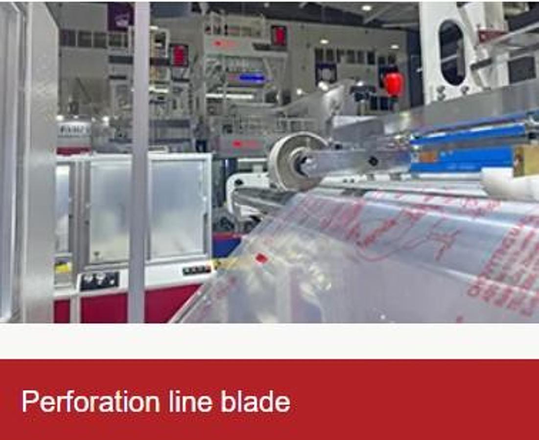 800BFS META 500pcs/min Automatic High Speed Round Bottom Side Hot Sealing Plastic Wicket Bag Making Machine