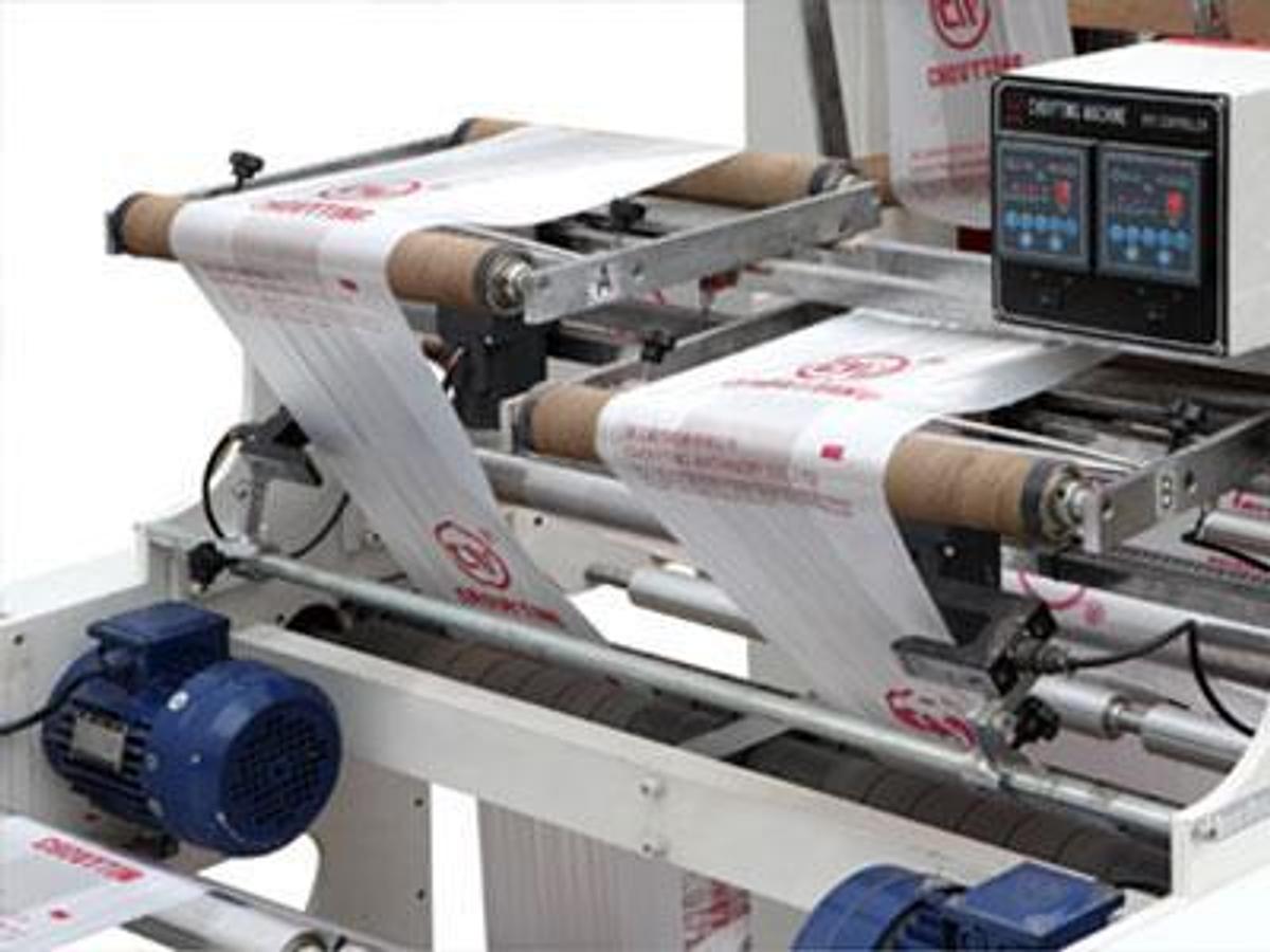 2026 Chovyting CW-400V2 Fully Automatic Super High Speed T-shirt Bag Making Machine