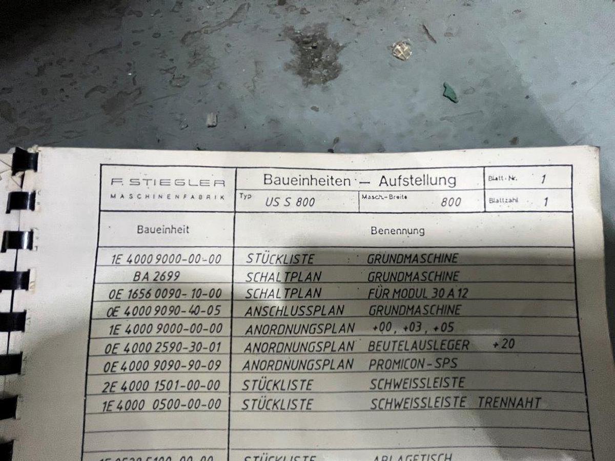 Used Stiegler US-S 800