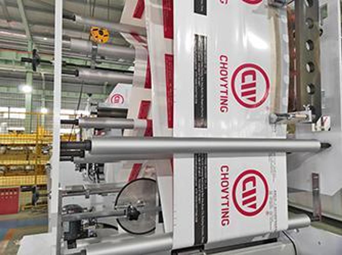 2026 Chovyting CW-800SDP Fully Automatic High Speed Handle Bag Making Machine