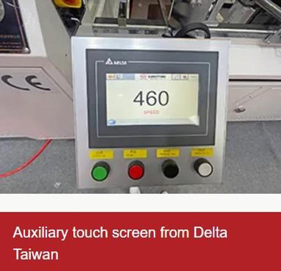 800BFS META 500pcs/min Automatic High Speed Round Bottom Side Hot Sealing Plastic Wicket Bag Making Machine