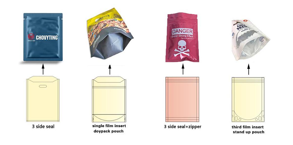 CWZD-600C+FD Heavy Duty Multifunction Laminated Bag Making Machine + Single Sheet Film Doypack Bag