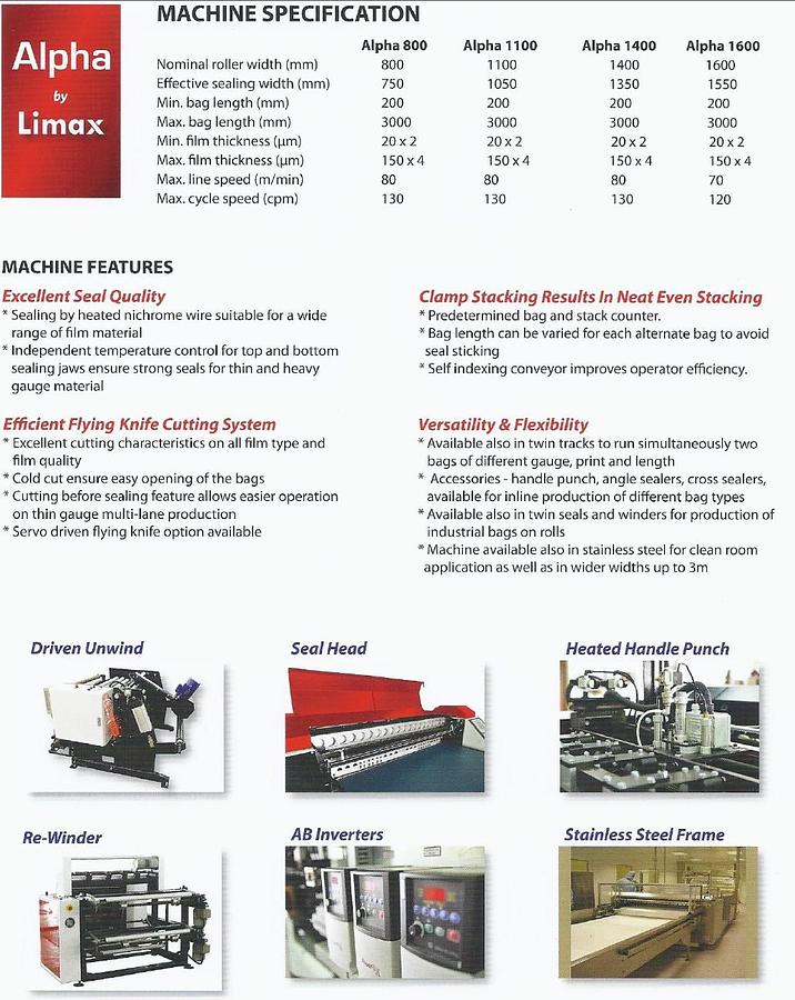 Gebruikt Limax Alpha 1100