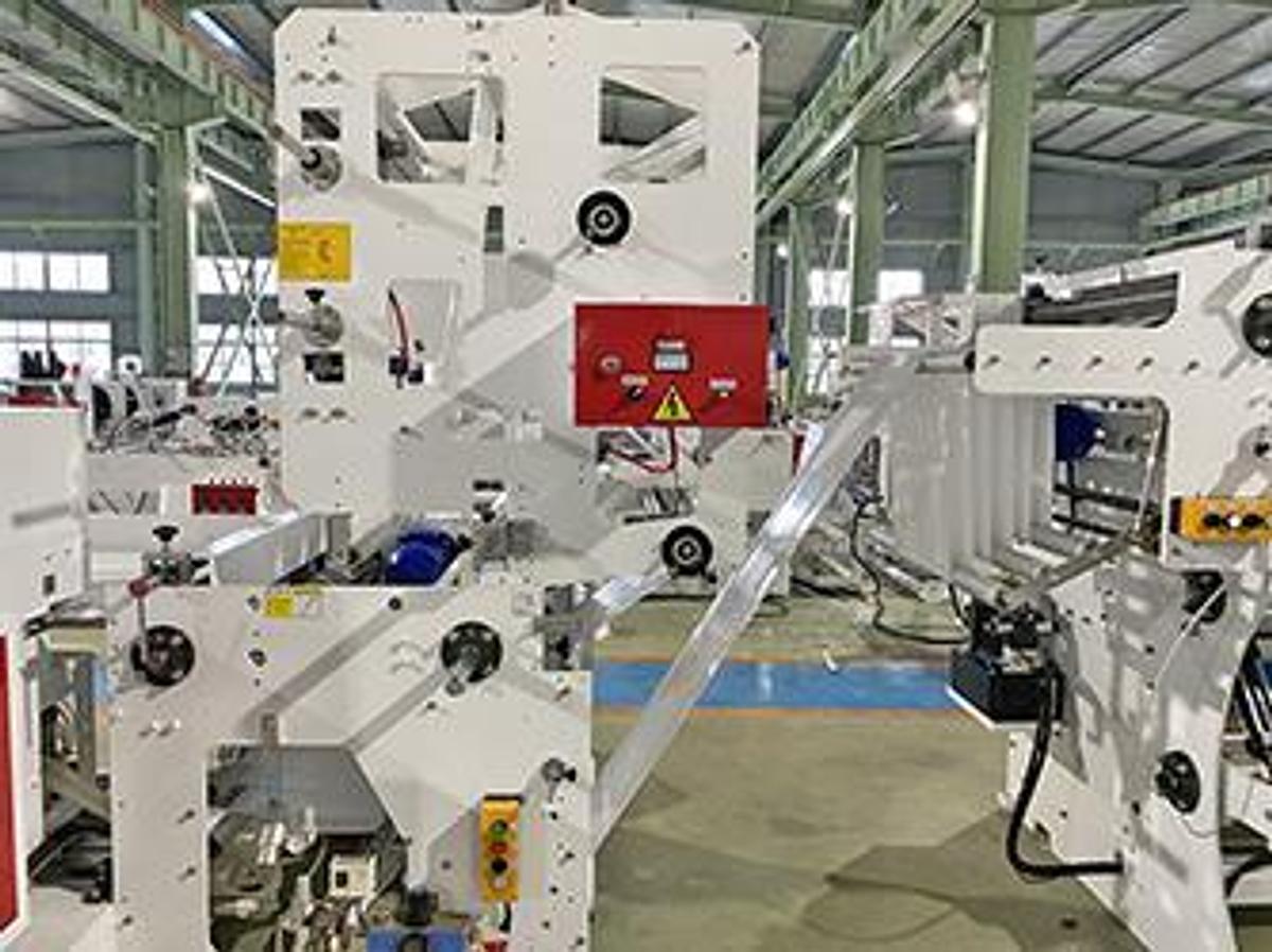 2026 Chovyting CW-800SDP Fully Automatic High Speed Handle Bag Making Machine