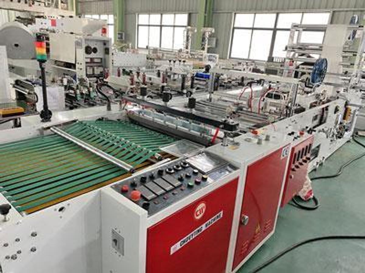 2026 Chovyting CW-800SBD+DHL High Speed Heavy Duty Multi-function Bag Making Machine+DHL Bag