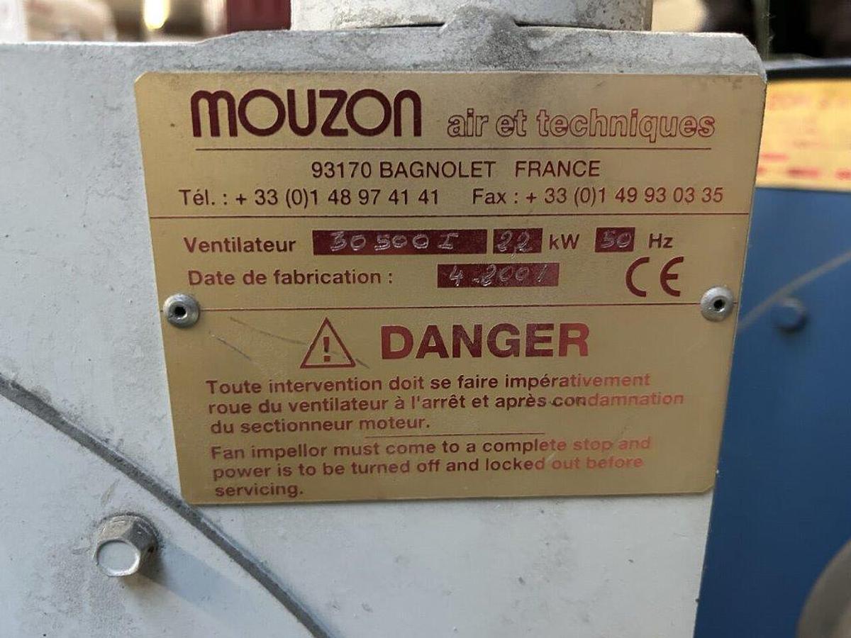 Gebruikt Mouzon blaascomputer 30 500 I + 30 500