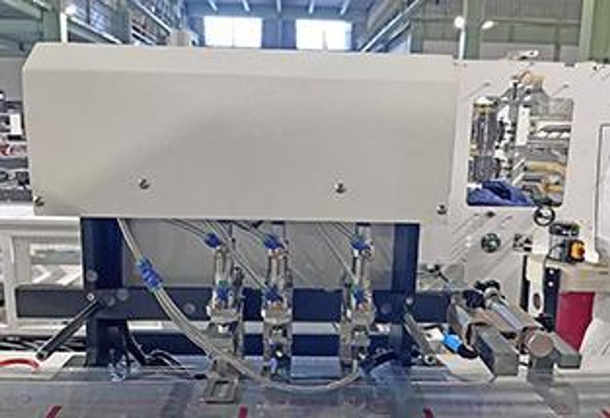 2026 Chovyting 800BFS META 500pcs/min Automatic High Speed Round Bottom Side Hot Sealing Plastic Wicket Bag Making Machine