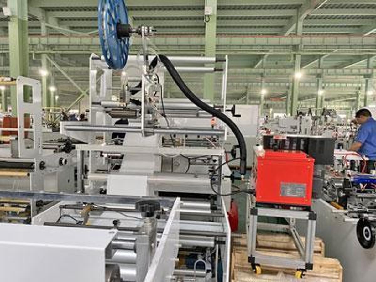 2026 Chovyting CW-800SBD+DHL High Speed Heavy Duty Multi-function Bag Making Machine+DHL Bag