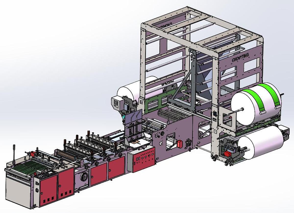 CW-800HCB Automatic Isothermal Bag Making Machine