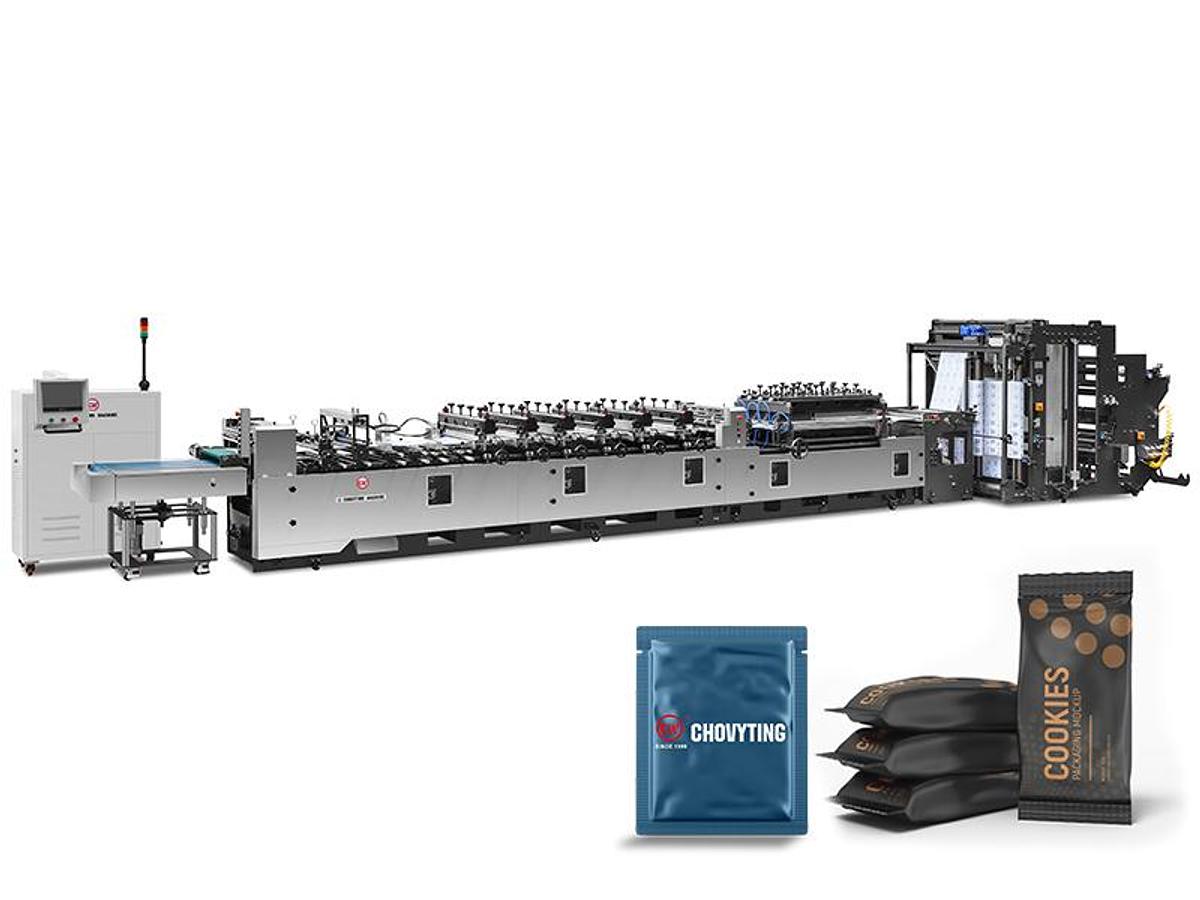 CWZD-600A Three Side & Center Sealing Bag Making Machine